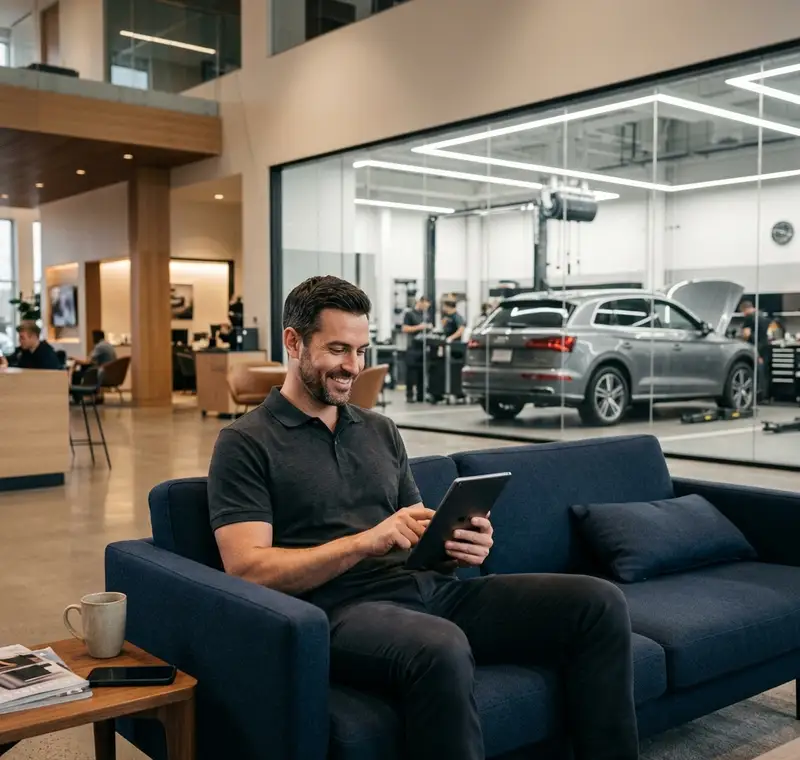 Customer waiting